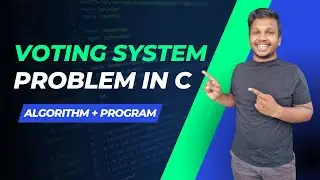 Voting System using C | C programming