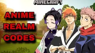 *NEW* BEST ANIME REALM CODES FOR MINECRAFT BEDROCK EDITION!