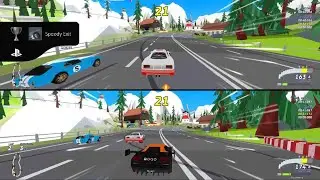 Hotshot Racing PS5 Gameplay Splitscreen