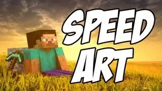 Speed Art | Thème Minecraft De NeuzArt !