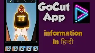 GoCut video editing/ GoCut glowing video/ in हिन्दी