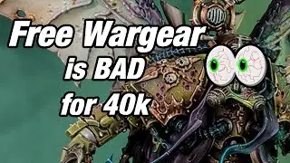 Free Wargear is bad for 40k