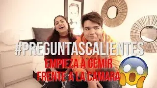 ¡Ella empieza a gemir frente a la cámara! #PreguntasCalientes 😈🔥