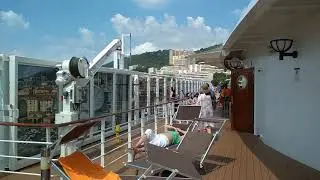 Корсика, порт Аяччо, круиз MSC Fantasia