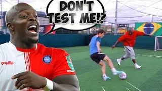 Street Panna Vs Akinfenwa 1v1 Challenge! Can I get Promotion??
