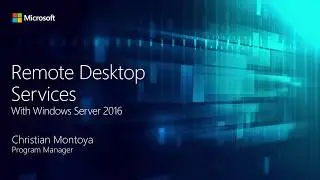 Remote Desktop Services in Windows Server 2016