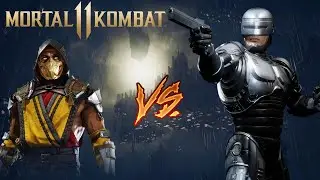 SCORPION TOWER OF TIME (BOSS ROBOCOP) MORTAL KOMBAT 11