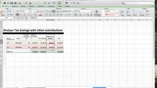 Analyzing your tax savings