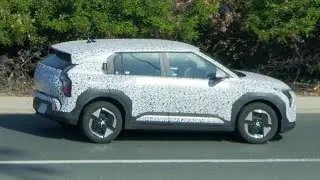 All electric SUV 2025 Kia EV3 US spec spotted during testing