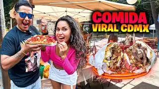 Probando 3 COMIDAS VIRALES en CDMX