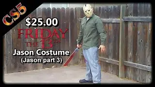 $25.00 Jason part 3 Costume Tutorial | CS5's Cost Cut Costume Tutorials | Friday the 13th