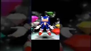 Sonic Floating Meme Template 