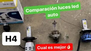 Comparación de Luces Narva H4 LED con Otros Tipos de Luces de auto - ¿Cuál Ilumina Mejor?