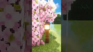 Minecraft Cherry Starter Base 🌸#shorts