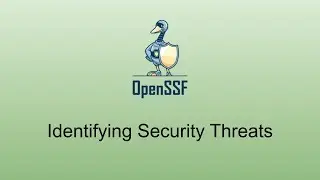 OpenSSF Identifying Security Threats WG (May 24 2023)