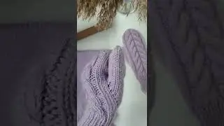 Варежки альпака+шерсть ✨ Тёёёплые☺️✨#вяжуназаказ #варежки