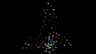 Smoothly Falling Objects created with Trap-code Particulars | No Copyright |  Copyright Free Video