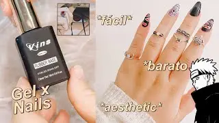✅CÓMO PONER UÑAS GEL X COMO UN PRO *FACIL Y BARATO* UÑAS ANIME✅