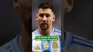 Histórico: Messi se convierte en el jugador con más partidos en la Copa América