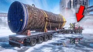 Transporting the Biggest Order 🚐🤝 | Snowrunner Quebec 28
