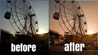 Cara mengatasi foto backlight lightroom mobile