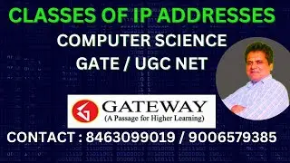 IP ADDRESS BASICS | TYPES OF IP ADDRESSES | COMPUTER NETWORK FOR GATE CSE & IT AND UGC NET JRF