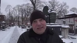 Могилы декабристов в некрополе Донского монастыря