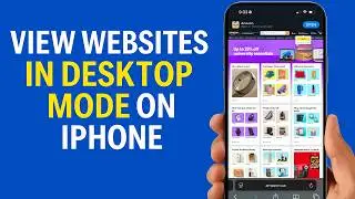 Get the FULL Website on iPhone – No More Mobile Versions! (Website Desktop View Step-by-Step Guide)