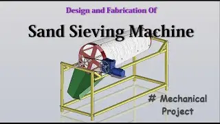 Sand Sieving machine | Sand Screening machine - Mechanical Project