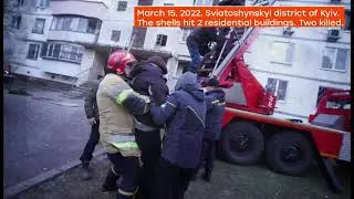 Russia's invasion of Ukraine on March 15, 2022