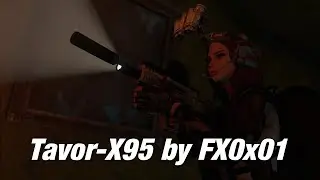 Fallout 4 - Tavor-X95 by FX0x01