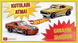 HOT WHEELS Kutularını Atma! Kendi Garajını Yap! Garaja Yeni Araç Ekle | Garage Upgrade! Turned Boxes