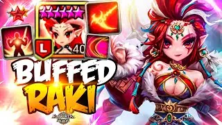2 Turns Endure | BUFFED RAKI in Summoners War RTA