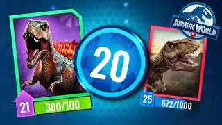 LEVEL 20 and the Fierce Pass (Premium)  |  Jurassic World Alive  |  Part 43
