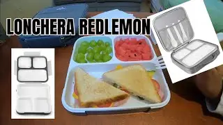 Lonchera Redlemon Bento Box - Unboxing Test