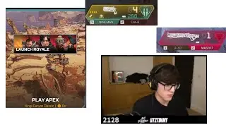 iiTzTimmy abuse Gold wing man and Red Mastiff   OMEGALOL #apex #apexlegends  #apexclips #apexranks