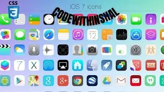 Creating the iOS Icon Jiggle / Wobble Effect in CSS | How To Create IOS 7 Icons In Pure Css