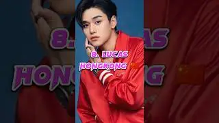 Top 10 Most Popular Non Korean K-pop Idols Part 1 / #shorts #kpop #top10