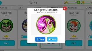 Little Zilla level 3 | Agar.io