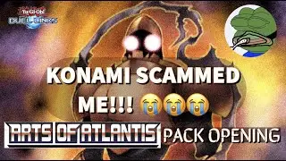 I GOT SCAMMED REAL HARD! AM QUITTING THE GAME! *COPIUM* - ARTS OF ATLANTIS BOX OPENING [Duel Links]