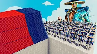 200x RAIDEN + 1x GIANT vs EVERY GOD - Totally Accurate Battle Simulator TABS
