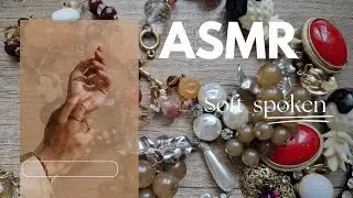 Asmr video vintage, jewelry ✨️  Асмр украшения, истории Рим, Тихий Голос