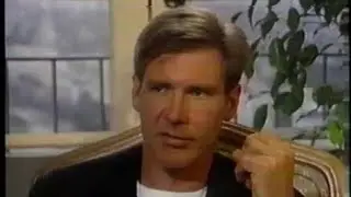 Harrison Ford on River Phoenix as young Indiana Jones 1989