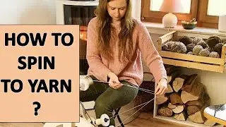 How To Spin Yarn On A Wheel for beginners