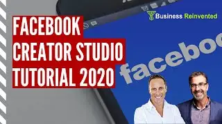 The Facebook Creator Studio Tutorial 2020 - Plus how to do a Facebook LIVE  via the Creator Studio