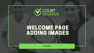 Welcome Page Adding Images