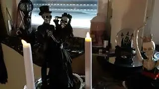 Altar to Santa Muerte in My Sacred space
