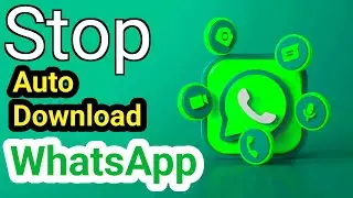 How to Stop Auto download in Whatsapp