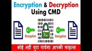 How to Encrypt and Decrypt the Files and Folders in CMD