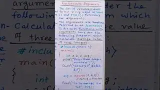 Function with arguments l Functions with parameters l Actual and Formal values? 